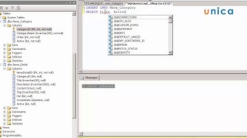 bài 4: truy vấn thêm mới dữ liệu insert