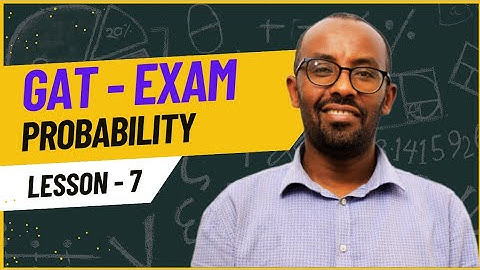 GAT EXAM || Probability: lesson-7 @marvel_tutorial