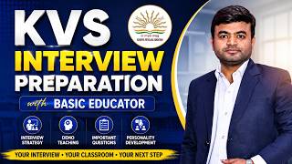 KVS PRT Interview Preparation 🔥 Live Session