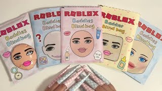 [☁️Tutorial☁️] Roblox Skincare Baddies Blind bag Compilation ASMR Satisfying✨ Paper diy💗 로블록스 블라인드백