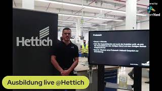 Ausbildung bei Hettich - Kaufmann für Spedition und Logistikdienstleistungen