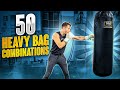 50 effective boxing combos on the heavy bag  beginner friendly