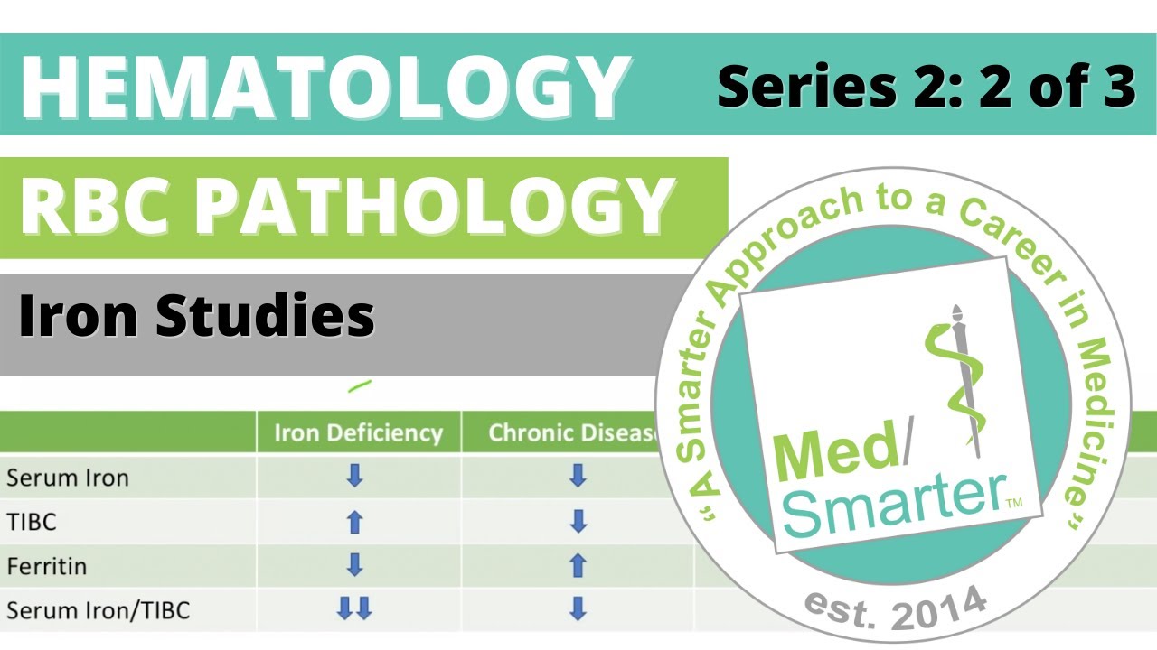 USMLE Step 1 Hematology Iron Studies MedSmarter Part 2 Of 3 YouTube USMLE Step 1 Hematology Iron Studies MedSmarter Part 2 Of 3 YouTube