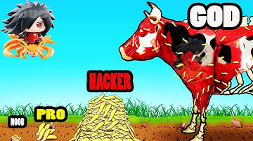 NOOB vs PRO vs HACKER vs GOD in Idle Maggots (ALL LEVEL)