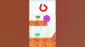 draw to smash gaming short logic puzzle game level 5201#drawtosmash #gamingshort #logicpuzzle