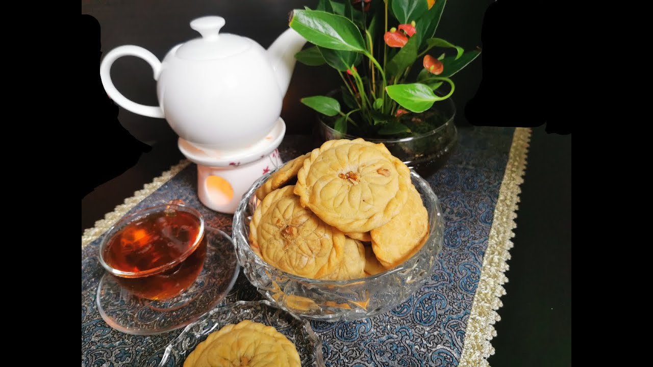 کلمپه/ شیرینی خرمایی بدون شکر/ Dattelkekse/ kolompe / Persian Cookie /without suger