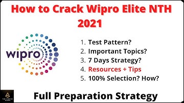 How to crack  | How to get job in Wipro? 2021