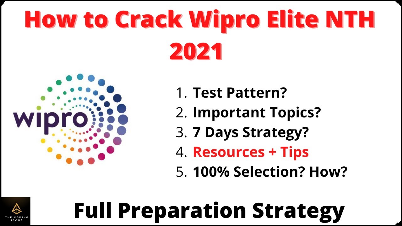 How to crack  | How to get job in Wipro? 2021