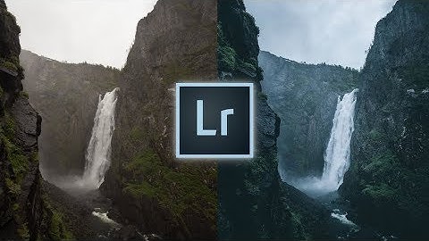 How to Edit Landscapes Like @dorianbaumann Instagram Lightroom Editing Tutorial Cold