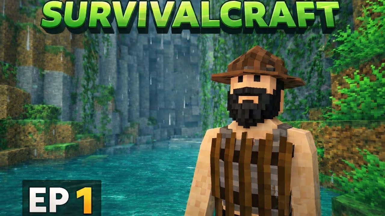 🔥 SURVIVALCRAFT – EP 1 | O INÍCIO DA SOBREVIVÊNCIA! 🔥