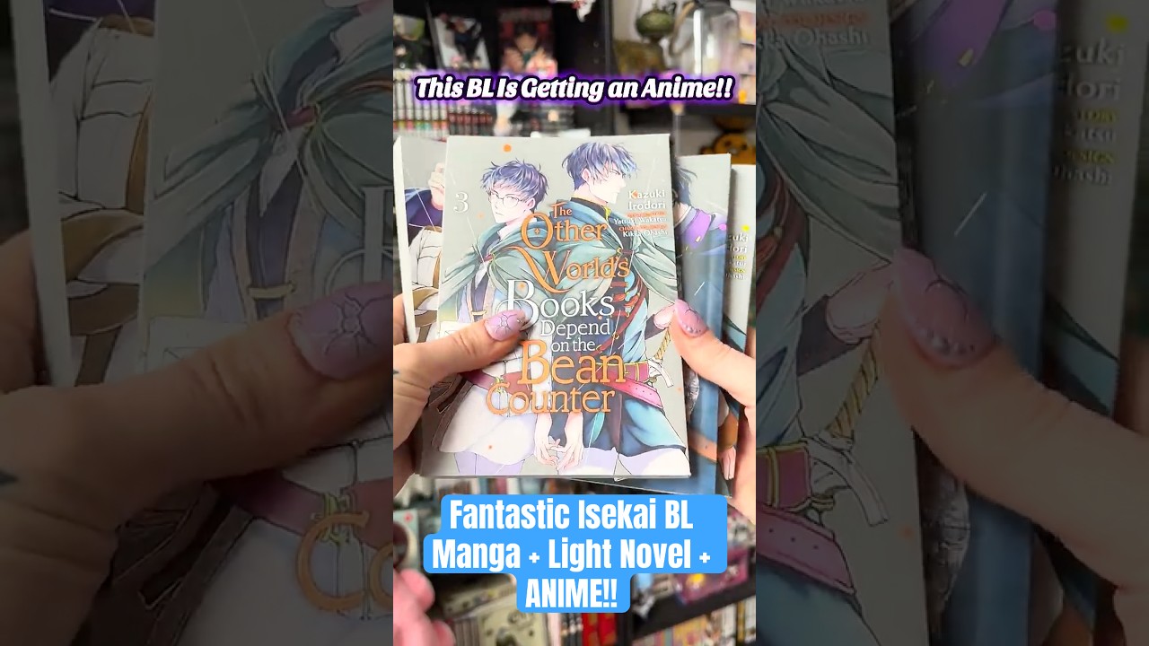 The Other World’s Books Depend On The Bean Counter is a BL Isekai Getting An Anime Adaptation!