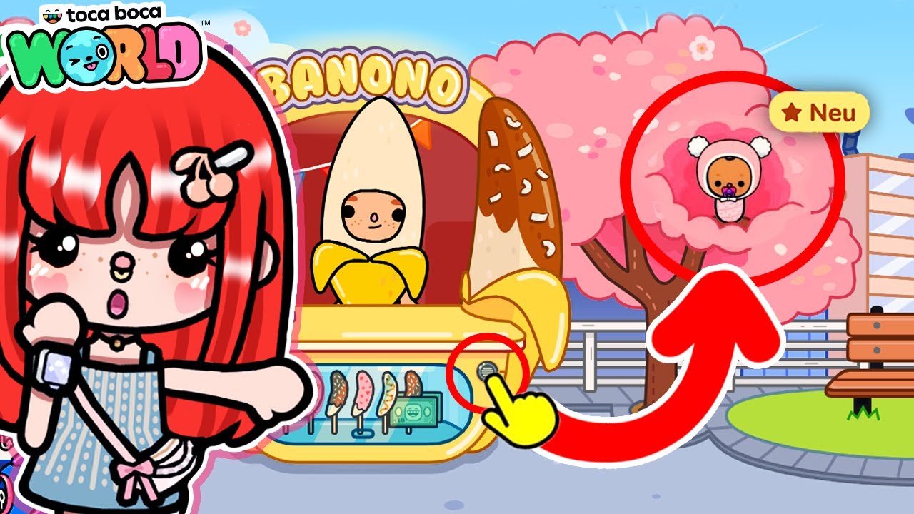 SOGAR ICH WUSSTE ES NICHT 😱 LIFE HACKS & SECRETS in TOCA BOCA am TURBULENTEN PLATZ