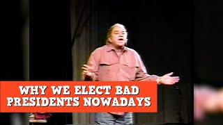 Why We Elect Bad Presidents Nowadays | James Gregory