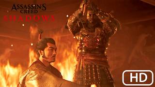 Oda Nobunaga Final Battle & Seppuku With Yasuke | Assassin's Creed Shadows (4k 60fps)