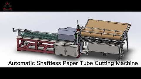 Automatic Shaftless Paper Core Cutting Machine with Auto Core Loading and Unloading for Thick Tubes