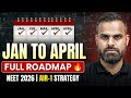 NEET 2026: JAN to APRIL Full Roadmap 🏆 | The AIR-1 Strategy by MR Sir 🔥