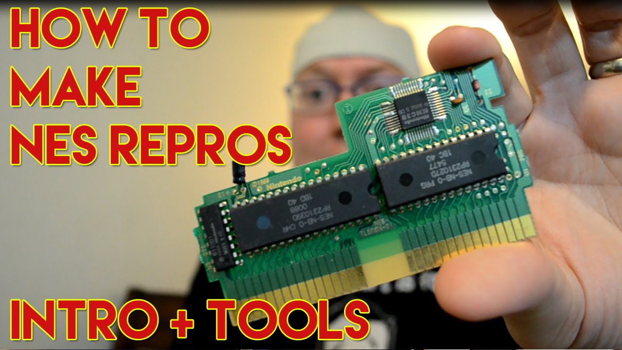 How to Make Nintendo NES Repros - Tools Needed - YouTube