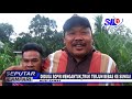 SEPUTAR SILAMPARI - DIDUGA SOPIR MENGANTUK,TRUK TERJUN BEBAS KE SUNGAI