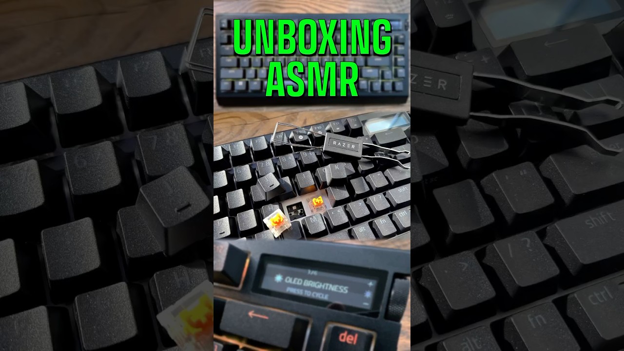 Unboxing the Razer BlackWidow V4 Pro 75% Keyboard