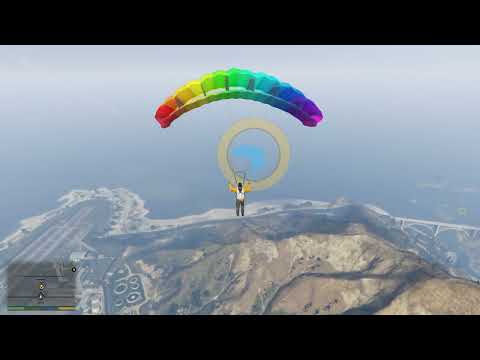 Видео: Grand Theft Auto V. Все прыжки с парашютом. Тайм-код.