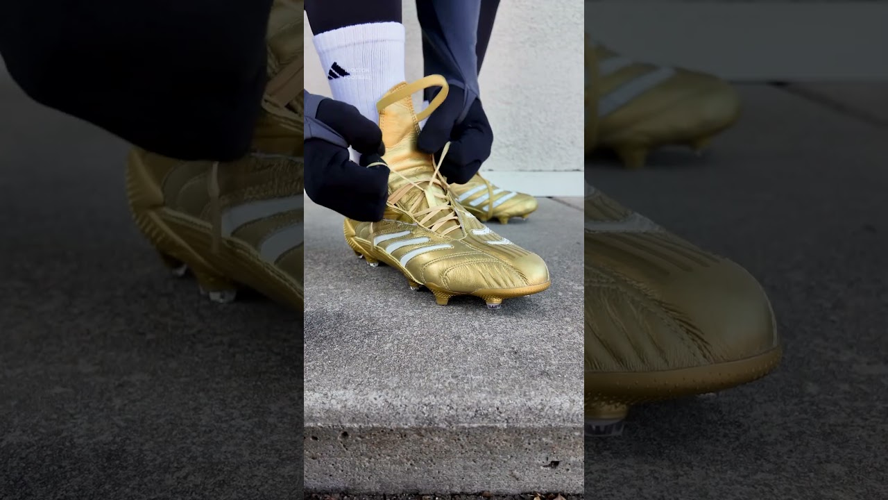 Lacing Up ⚽️🔊 | Adidas Predator Absolute