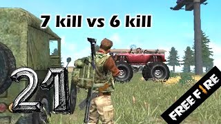 #21 Free Fire - 7 Kill VS 6 Kill Android Gameplay screenshot 4
