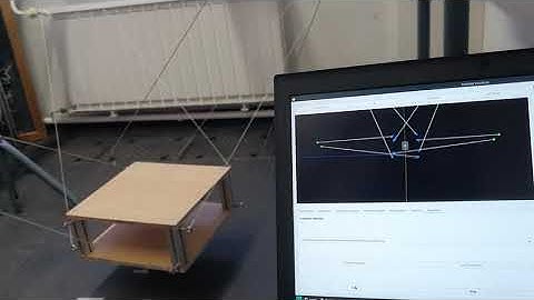 RopeBot - Prototype 3: A simple redundant cable-driven robot with all degrees of freedom