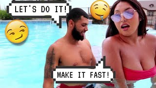 Asking My Girlfriend To Do It In The Swimming Pool gets Spicy