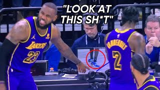 Match Highlights LEAKED Audio Of LeBron James Getting Heated At Ref Tony Brothers: “Look At The F*cking Replay”👀