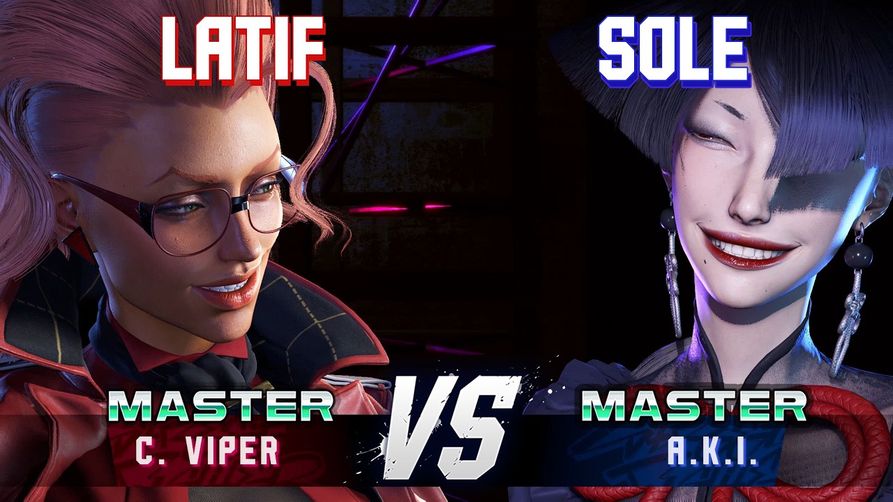 SF6 ▰ LATIF (C.Viper) vs SOLE (A.K.I.) ▰ High Level Gameplay