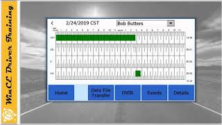 WinCE ELD Driver Training Part 5 Roadside Inspection