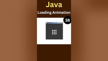 Java Loading Animation - 3x3 Loading Dots With Opacity Effect