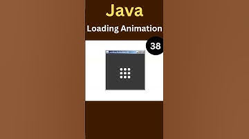 Java Loading Animation - 3x3 Loading Dots With Opacity Effect
