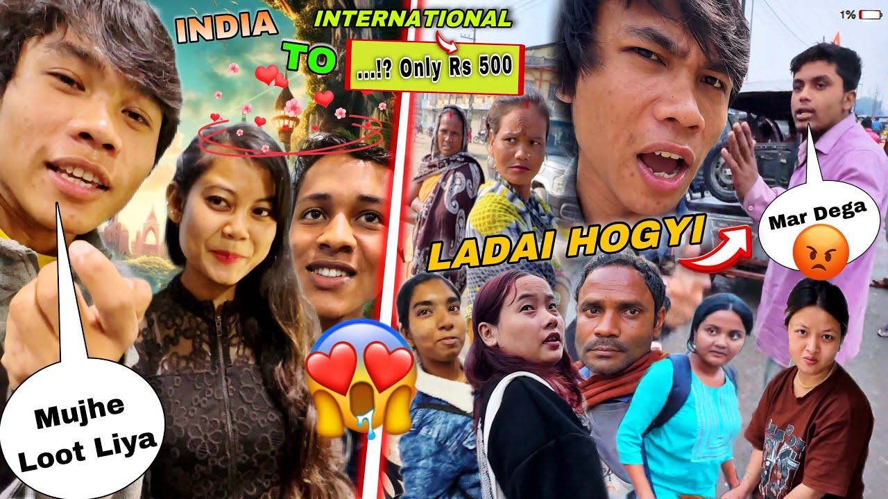LADAI HOGYI RASTE Me😡 Rs:-500 Se International Trip Challenge 😱ll Luxury Trip Only Rs500 ll B Boys