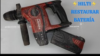 HILTI TE S-A36 BATTERY RESTORER