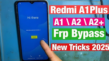 Redmi A1 Plus Frp Bypass | Redmi A2+/A1/A2 Frp Bypass | sk smart point 