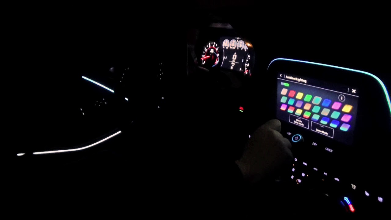 All New 2019 Camaro Ss Ambient Lighting Features