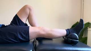 Gravity Knee Extension on Roll