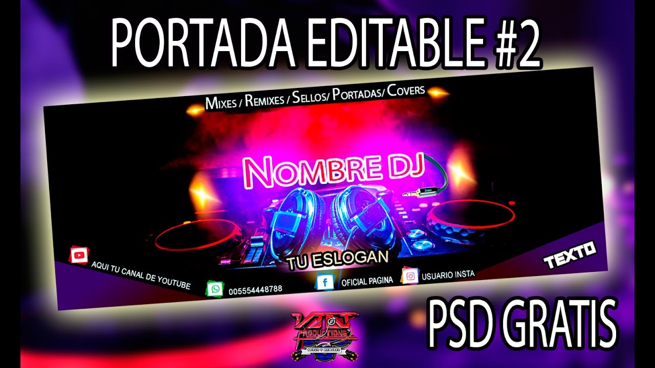 portada para dj facebook editable psd gratis - thptnganamst.edu.vn