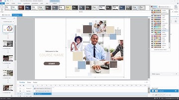 eLearning Tutorial: Using Storyline Theme Colors