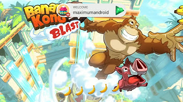 Banana Kong Blast - Android Gameplay (By FDG Entertainment GmbH)