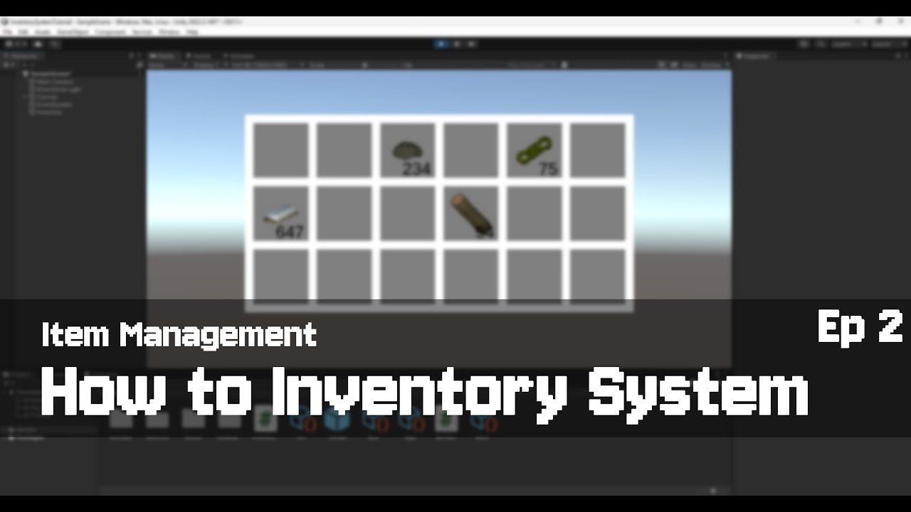 HOW TO | Complete Inventory System | EP2 - YouTube
