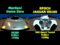 Moritani Dome Zero vs EPOCH JAGUAR SS100 RC Gymkhana BATTLE