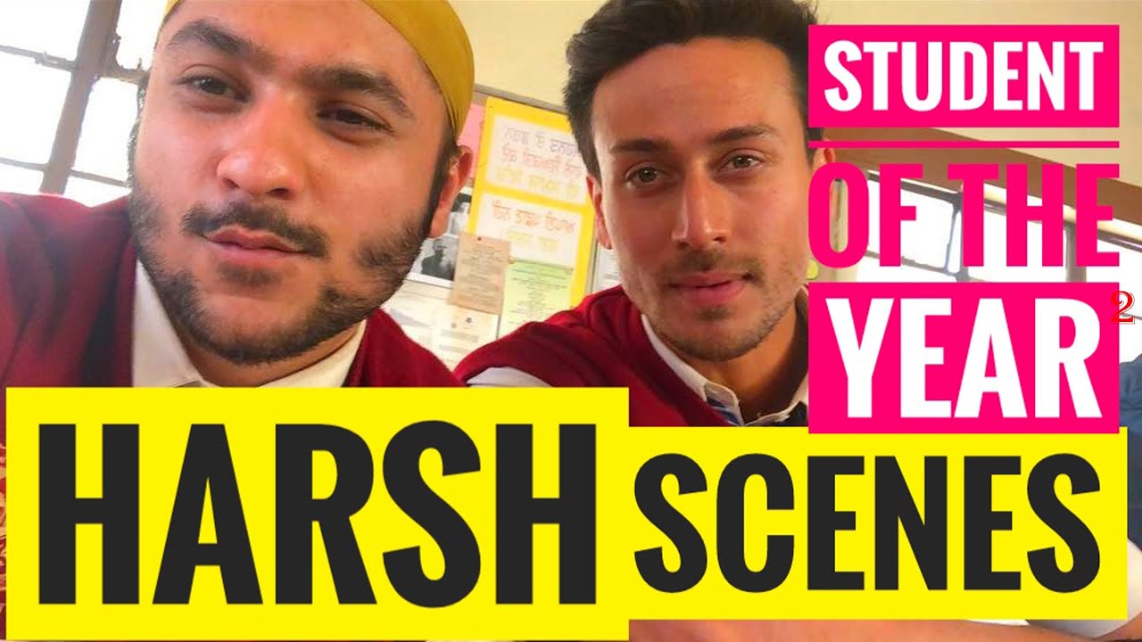 student of the year 2: harsh beniwal scene || हर्ष बेनीवाल दृश्य