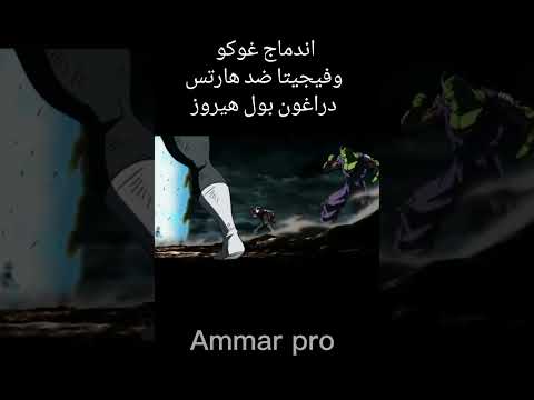 اندماج غوكو وفيجيتا ضد هارتس دراغون بول هيروز