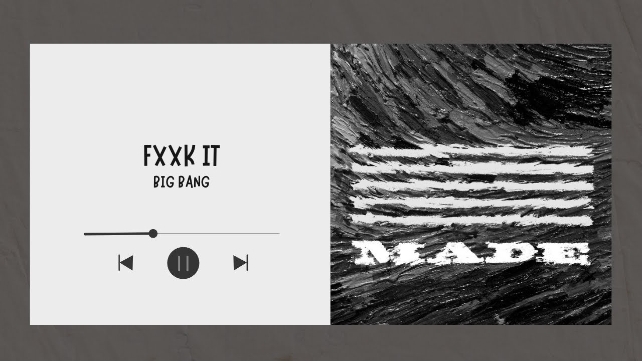 [BASS BOOSTED+EMPTY ARENA] BIGBANG(빅뱅) - FXXK IT(에라 모르겠다) |kpoptifyy