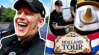 TÖPFER CHAOS & BOWLING ACTION😂🇳🇱 Holland Tour TAG 1 feat. Zarbex & Schradin | MontanaBlack IRL