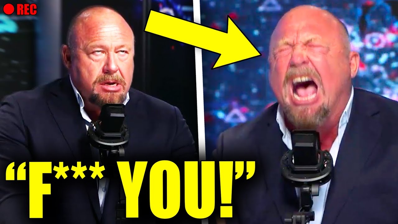 OH SH*T: Alex Jones Has MENTAL BREAKDOWN as All HELL BREAKS LOOSE On Air!