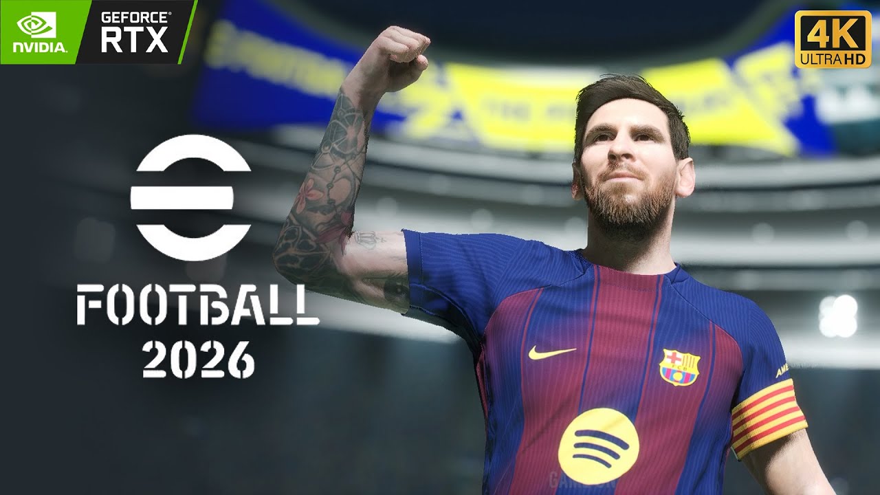 eFootball 2026 4K 120 FPS HDR Gameplay - YouTube