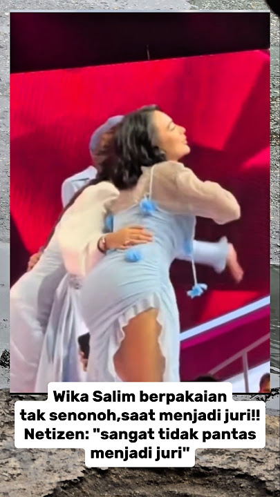 Netizen fokus penampilan wika salim saat jadi Juri #short #wikasalim #viralshorts